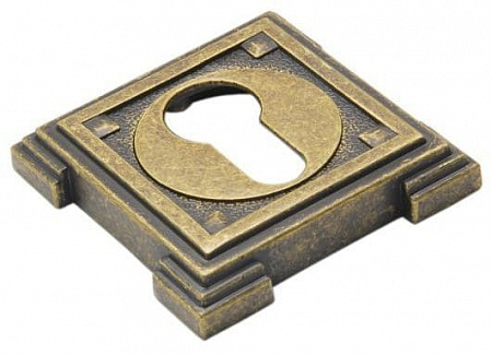 Накладки на ключевой цилиндр SC VQ001 AGED BRONZE