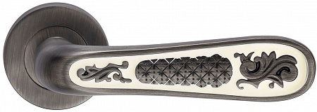 Дверная ручка ARCHIE GENESIS ALIVIO BL. SILVER