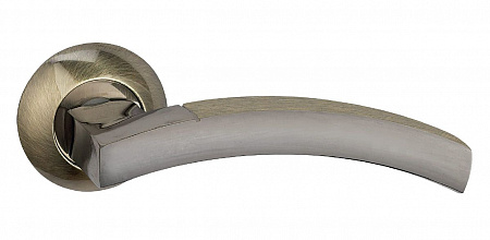 Дверная ручка SOLIDO A-37-10 GRAPHITE/ANT. BRONZE