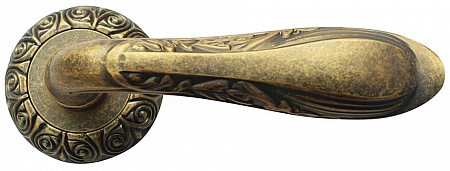 Дверная ручка CASTELO A-71-20 ANT.BRASS