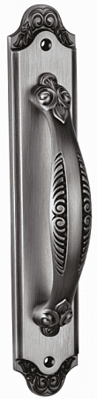 Ручка дверная GENESIS ACANTO PL BL. SILVER