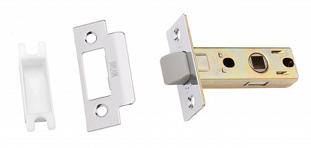 Защелки межкомнатные L6-45 PLAST CHROME