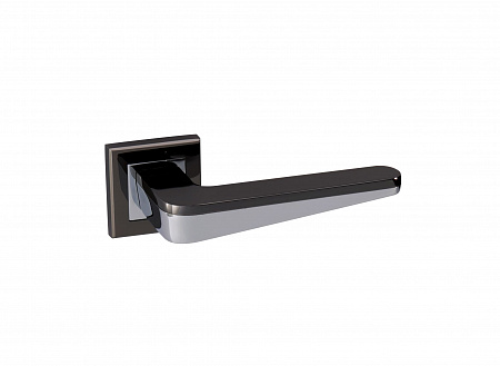 Дверная ручка ESPADA Q321 BLACK NICKEL / CHROME