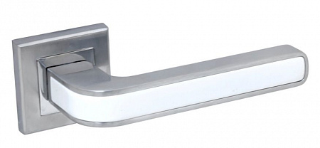 Дверная ручка PIEZA Q360 WHITE / CHROME