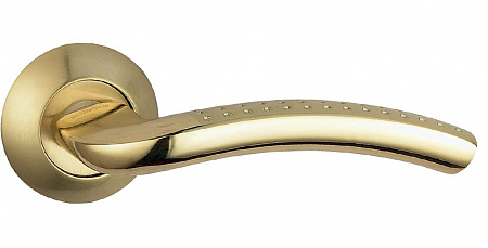 Дверная ручка PRATICO A-09-10 GOLD/S.GOLD