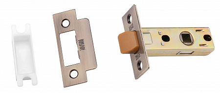 Защелки межкомнатные L6-45 PLAST ANT.BRONZE
